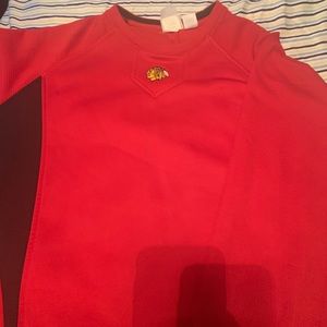 Mens Majestic Chicago Blackhawks Pullover XL